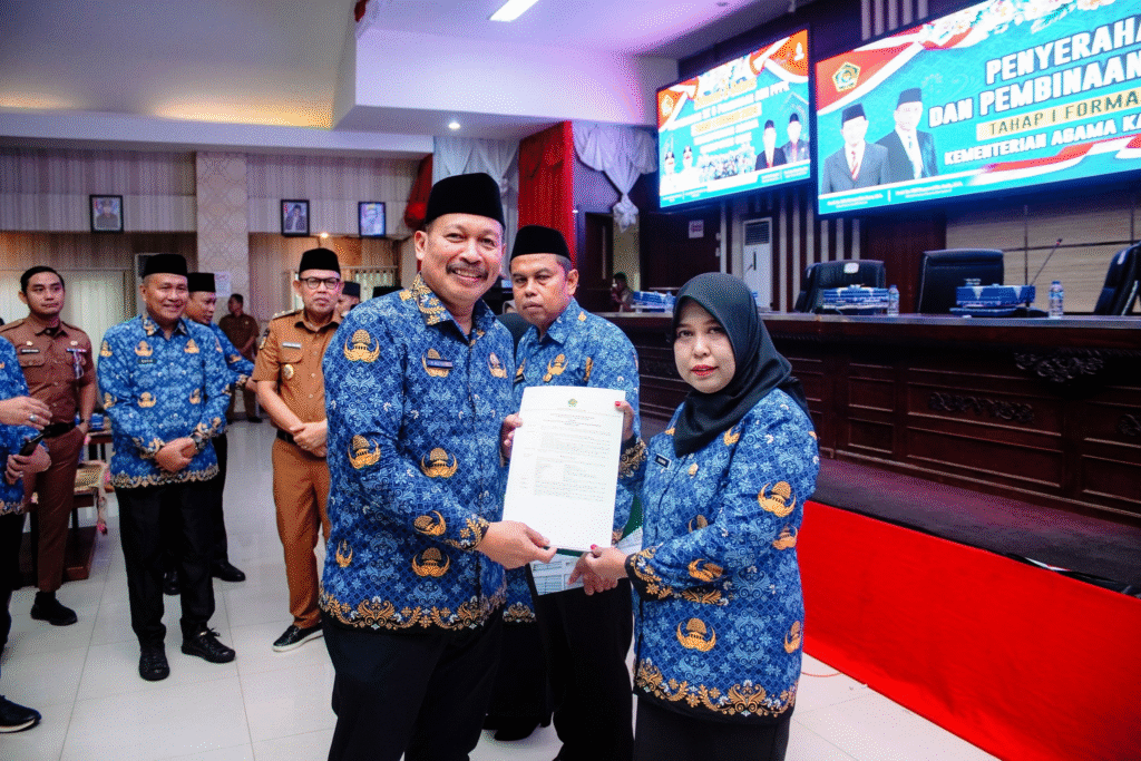 Penyerahan SK ASN PPPK