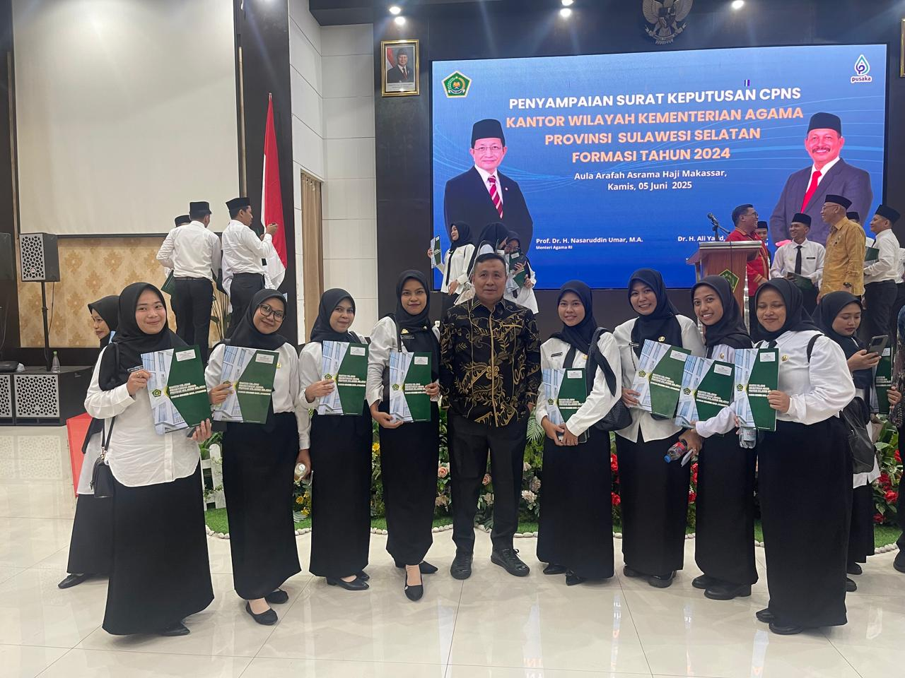 Penyampaian SK CPNS 2024